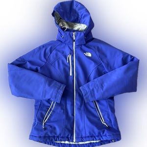 Royal Blue The North Face Soft Shell Zip up jacket. Good condition